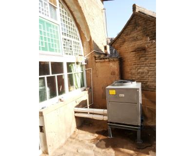 內(nèi)蒙古石砌窯洞空氣源熱泵供熱項(xiàng)目